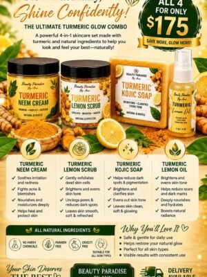 The Ultimate Turmeric Glow Combo