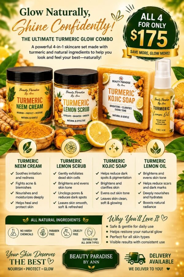 The Ultimate Turmeric Glow Combo