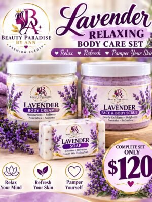 Lavender Relaxing Body Care Set