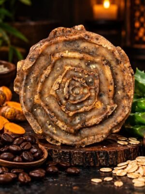 Turmeric Oat Aloe Clay Coffee Soap
