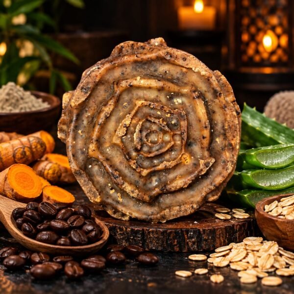 Turmeric Oat Aloe Clay Coffee Soap