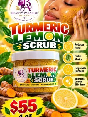 Turmeric Lemon Scrub